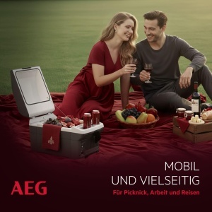 Cutie de racire AEG Bordbar BK 16, 16 litri, 12V, negru si gri - Img 8