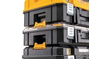 Cutie de unelte DeWalt T STAK II DWST83345-1, IP54, 24L, cu maner ergonomic - Img 6