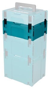 Cutie de unelte Makita 821550-0 MAKPAC, dimensiuni 395 x 295 x 163 mm, robusta - Img 7
