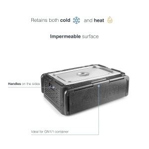 Cutie Izoterma Lacor 66066, 38.5L, Negru, Faltabila - Img 5
