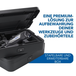 Cutie Organizatoare Dremel cu 6 Separatori, Sistem Stivuibil, Accesorii pentru Multitool - Img 4