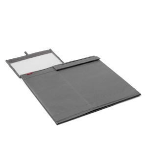 Cutie pentru incaltaminte Rayen, 2 bucati, cu fermoar si fereastra din plasa, dimensiuni 23 x 34 x 16 cm - Img 6