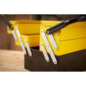 Cutie pentru unelte STANLEY 1-94-738, metal, 5 compartimente, 47.7 x 25.7 x 22.1 cm - Img 5