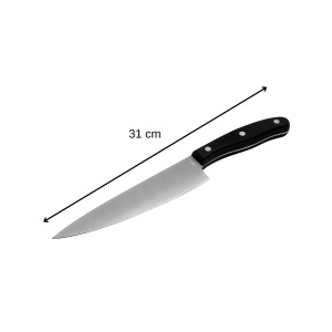 Cutit bucatarie Fackelmann 43800 lama 20 cm otel inoxidabil maner ergonomic - Img 3