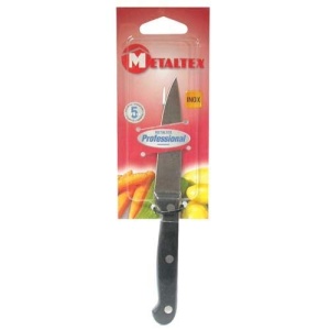 Cutit de Bucatarie Metaltex, 18 cm, Lama Ascutita, Usor de Curatat - Img 4