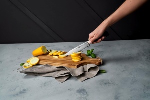Cutit de carne ZWILLING Vier Sterne 20 cm, otel inoxidabil, maner ergonomic, negru - Img 2