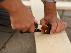 Cutit de lucru Fiskars 1023619 cu lama din otel inoxidabil, ergonomic, negruorange - Img 12