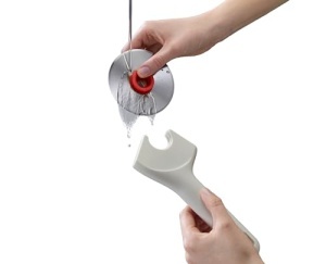 Cutit de pizza Joseph Joseph Ringo, inox, ergonomic, usor de curatat - Img 2