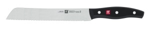 Cutit pentru paine ZWILLING Twin Pollux 20 cm Negru Wellenschliff