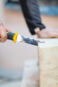 Cutit pentru taiat materiale STANLEY FatMax 350mm, otel inoxidabil, ergonomic - Img 7