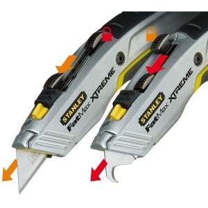 Cutit profesional STANLEY Fatmax 2-in-1, cu lame interschimbabile, model 0-10-789 - Img 8