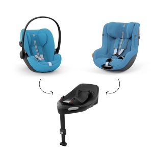 CYBEX Gold ISOFIX Base, Base G, pentru scaun auto pentru copii Cloud G i-Size si scaun auto Sirona G i-Size, negru - Img 4
