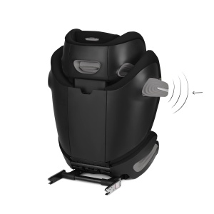CYBEX Gold Scaun auto pentru copii Solution S2 i-Fix, Pentru masini cu si fara ISOFIX, 100 - 150 cm, De la aproximativ 3 la 12 ani (15 - 50 kg), Moon Black - Img 8
