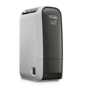 De'Longhi Tasciugo AriaDry Light DNS65, Desumidificator d'Air Maison, Enleve 6 Litres par Jour, Laundry Function, Timer 8h, Technology of Zeolithe, 34 Decibels, 520W, Gris