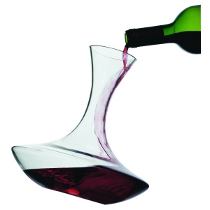 Decantor vin WMF 1,5l, sticla, design elegant, cu hohlboden - Img 5