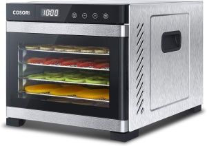 Dehidrator de alimente COSORI, inox, 650W, 6 rafturi - Img 4