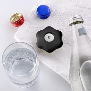 Deschizator de sticle WMF CleverMore, 6 cm, Cromargan inox, Plastic TPE - Img 6