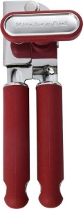 Deschizator Dosi KitchenAid, 2-in-1, Ergonomic, Inox, Rosu - Img 1