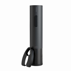 Deschizator electric de vin Lacor 63056, inox, negru mat, cu LED - Img 1