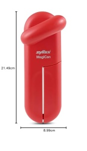 Deschizator manual de conserve Zyliss MagiCan, ergonomic, rosu - Img 8