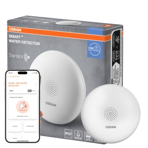 Detector de apa OSRAM SMART WiFi, IP65, alb, 69 mm