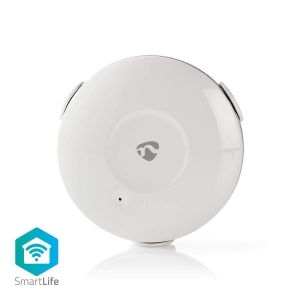 Detector inteligent de fuga de apa NEDIS WIFIDW10WT, Wi-Fi, alimentare cu baterie, alb - Img 2