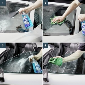 Detergent pentru geamuri SONAX XTREME 1L cu tehnologie Pure Water, parfum Miami Race - Img 6