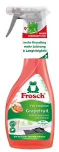 Detergent pentru grasimi Frosch Grapefruit, 0,5 l, natural si eficient - Img 2