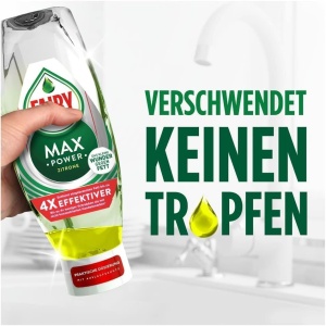 Detergent pentru vase Fairy Max Power cu lamaie, 8x545ml, formula ultra concentrata - Img 4