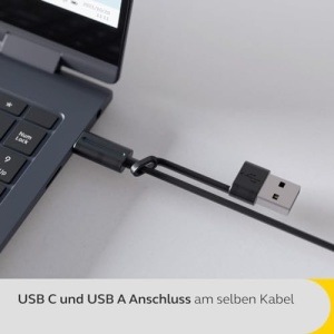 Difuzor Bluetooth Jabra Speak2 55, 4 microfoane cu anulare a zgomotului, difuzor full-range de 50 mm, audio in banda larga, compact, portabil - certificat pentru echipe MS, gri inchis - Img 10