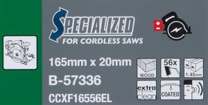 Disc circular Makita B-57336, 165 mm, 56 dinti, unghi 23, pentru lemn si MDF - Img 7