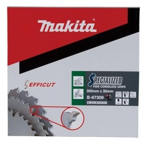 Disc circular pentru lemn Makita B-67309, 305 mm, 60 dinti, pentru taieturi rapide si curate - Img 3