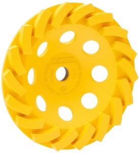 Disc diamantat DeWalt DT3797, 125mm, M14, pentru finisare beton