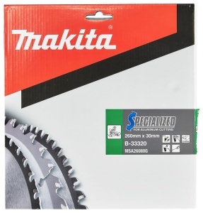 Disc Saw Makita B-33320, 260 x 30 mm, 80 Z - Img 2