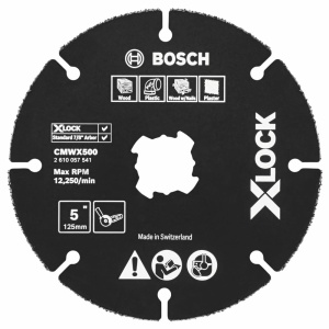 Disc X-Lock Bosch CMWX500 pentru taiere lemn si plastic 127 cm Carbura