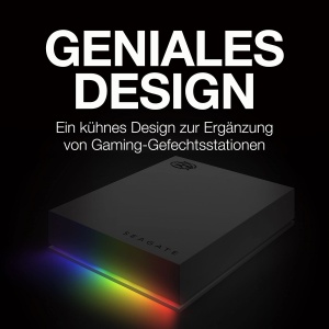 Discul Duro Portabil Seagate FireCuda 5TB, RGB, USB 3.2, Design Atractiv - Img 4
