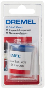 Discuri de taiere Dremel 409, 23,8 mm, 0,6 mm grosime, 36 bucati - Img 2
