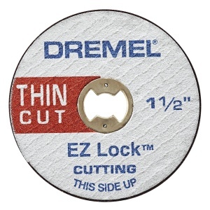 Discuri de taiere Dremel EZ409, 38 mm, argintii, pentru metal - Img 3
