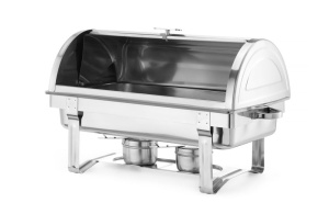 Dish cu mentinere calda HENDI Rolltop, 9L, inox 180, 590x340x400mm - Img 3