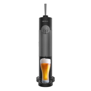 Dispensator de bere Cecotec BeerFlow 500, portabil, cu control spuma, pentru doze si sticle
