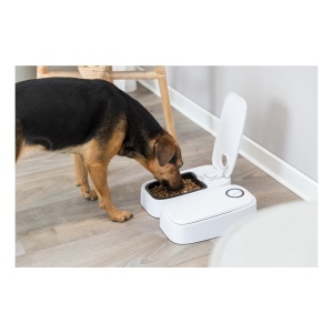 Dispenser automat de hrana TRIXIE TX2 pentru caini si pisici 2 x 0,3 l, 27 x 7 x 24 cm - Img 5