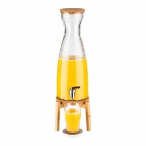 Dispenser Bauturi APS 10430 Fresh Wood, Capacitate 4.5 Litri, Sticla si Metal - Img 3
