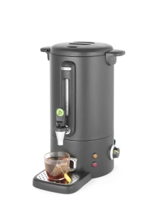 Dispenser bauturi calde HENDI UNIQ, 9L, inox, negru - Img 2