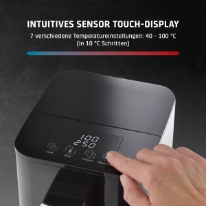 Dispenser de apa calda CASO HW 550 Turbo 7 temperaturi rezervor 29L negru - Img 4