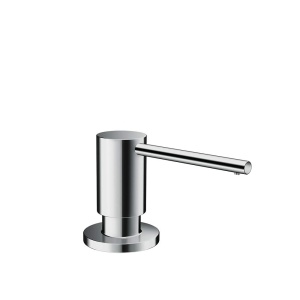 Dispenser de sapun hansgrohe A41, crom, capacitate 500 ml, design elegant