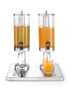 Dispenser de Suc HENDI, 6L, Polycarbonat, Inox 188, Cu Racitor - Img 2