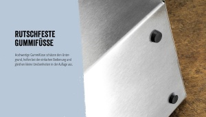 Dispenser Folie Jet-Cut INOX, 500m Frischhaltefolie si 70m Alufolie, 30cm - Img 8