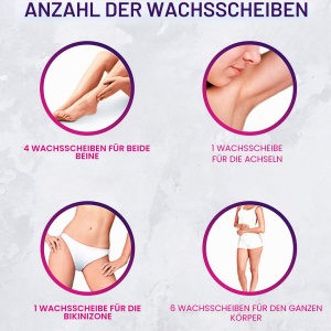Dispozitiv de incalzit ceara Veet Spawax, 6 discuri, aroma dulce de smochine si crin violet - Img 2