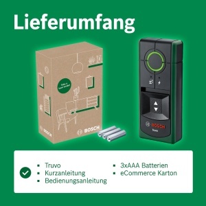 Dispozitiv de localizare Bosch Truvo 2 Generatie - detectare cabluri electrice si metal - Img 8