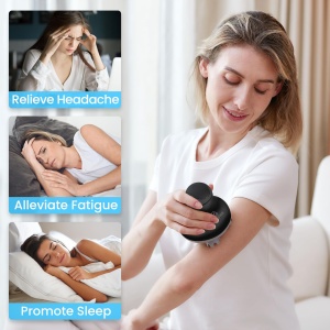 Dispozitiv de Masaj pentru Scalp COMFIER, 4 Capete, Reincarcabil, Waterproof - Img 7